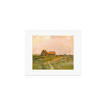 october day antique oil painting Art Print Gallery Image 1