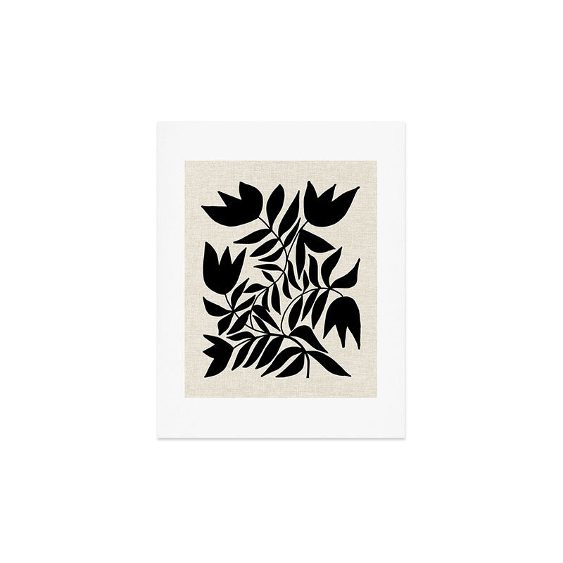 Triple Lip Vining Tulip Art Print Gallery Image 3