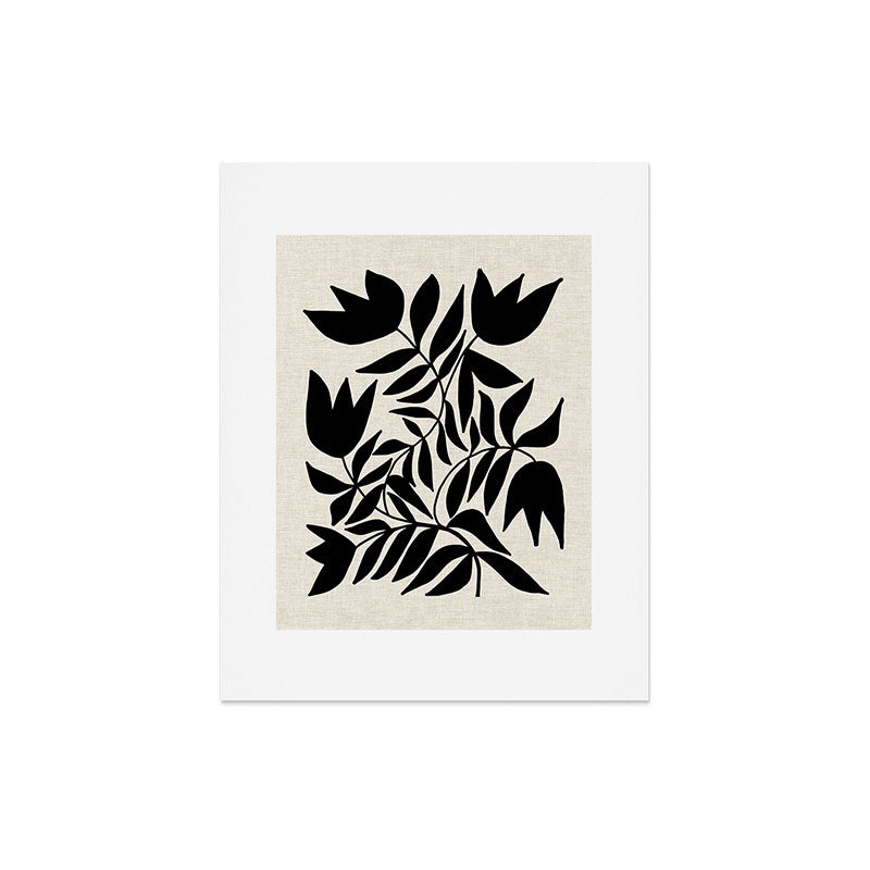 Triple Lip Vining Tulip Art Print Gallery Image 4