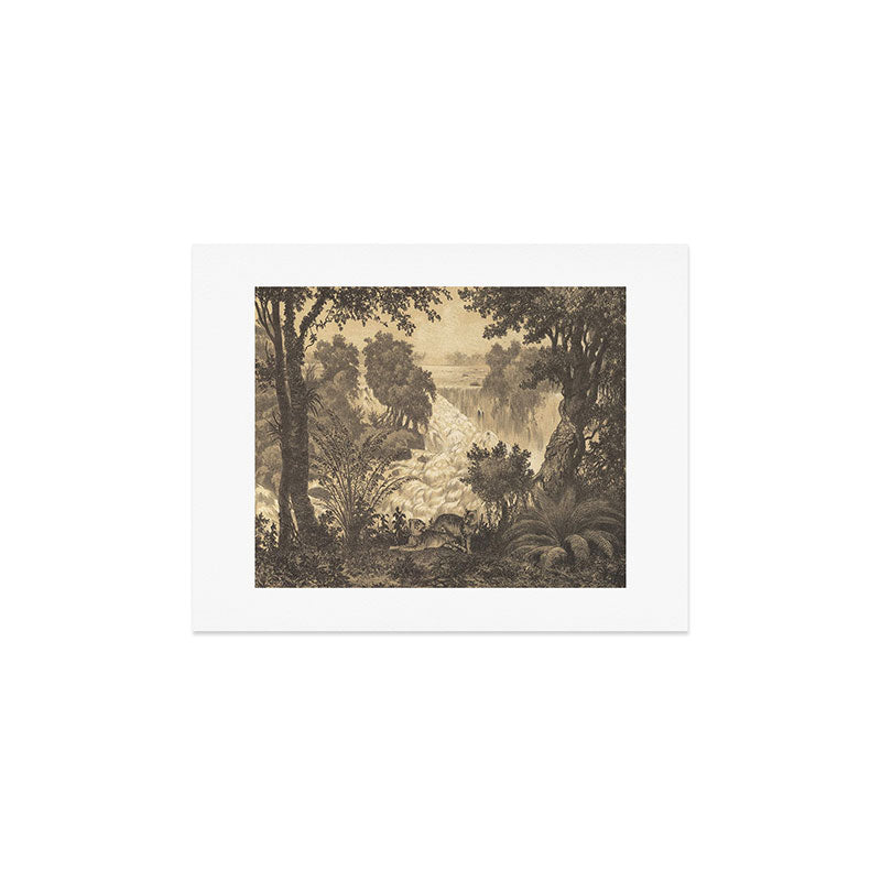 Voyage exploration en Indo-Chine-1873-Antique Landscape Tropical Jungle Tiger Art Print Gallery Image 3