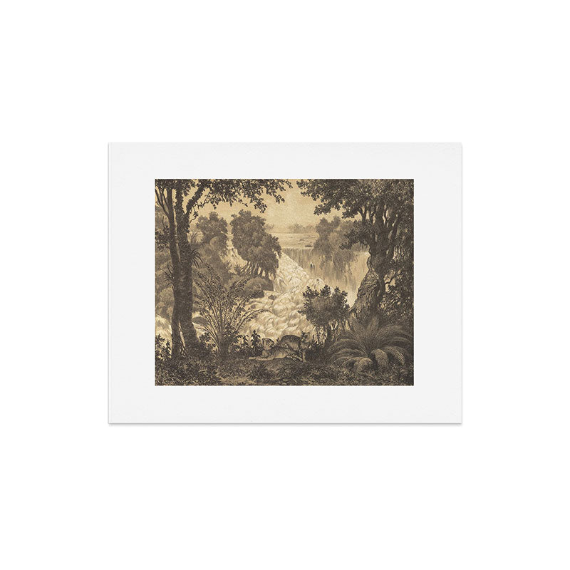 Voyage exploration en Indo-Chine-1873-Antique Landscape Tropical Jungle Tiger Art Print Gallery Image 5