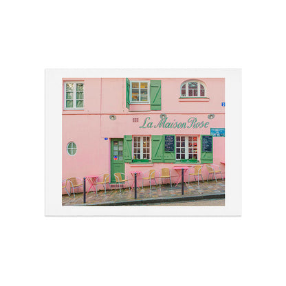 La Maison Rose Cafe in Paris Art Print Gallery Image 7