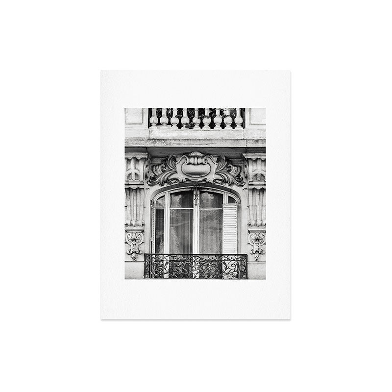 Paris Chic - Black and White Photography Art Print Gallery Image 6