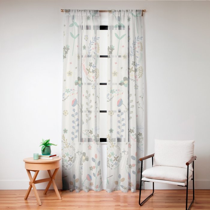 Wildflower Meadow Window Curtain Gallery Image 20