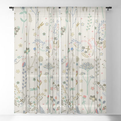 Wildflower Meadow Window Curtain Gallery Image 21