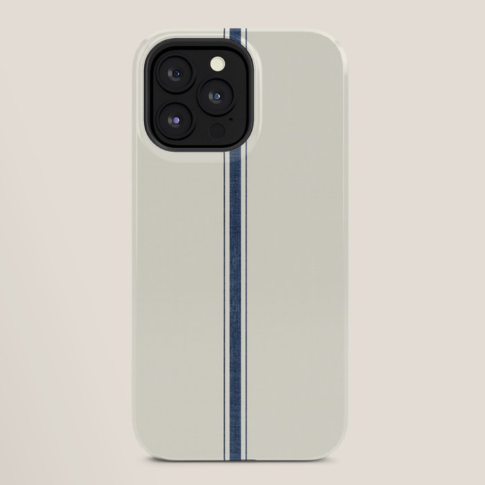 Farmhouse Stripe in Navy Blue iPhone Case Gallery Image 28