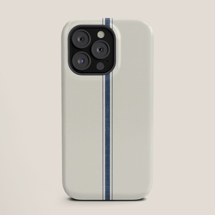 Farmhouse Stripe in Navy Blue iPhone Case Gallery Image 19