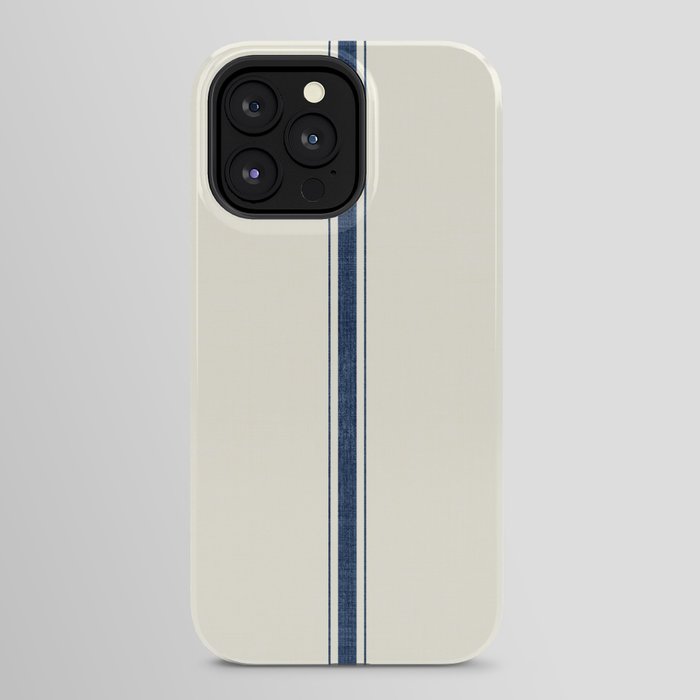 Farmhouse Stripe in Navy Blue iPhone Case Gallery Image 32