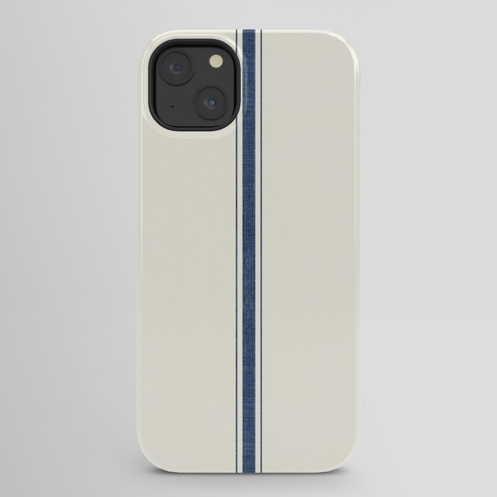 Farmhouse Stripe in Navy Blue iPhone Case Gallery Image 30