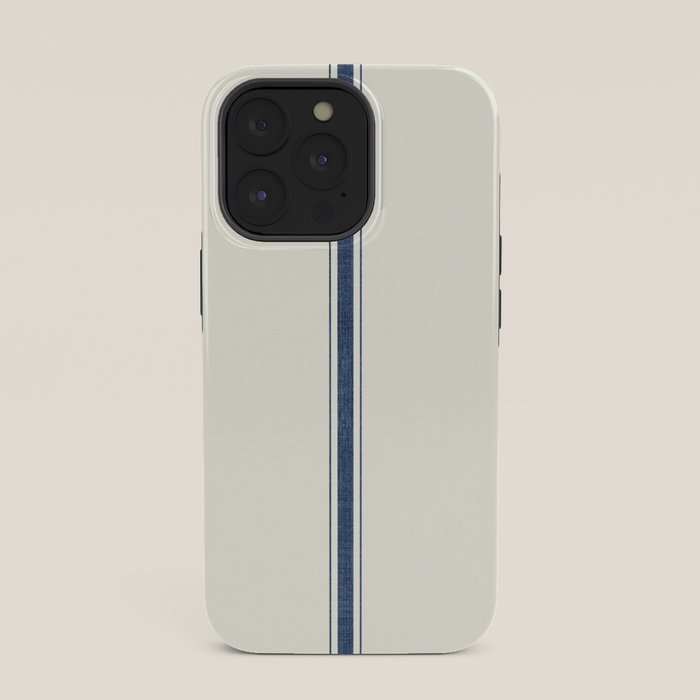 Farmhouse Stripe in Navy Blue iPhone Case Gallery Image 35
