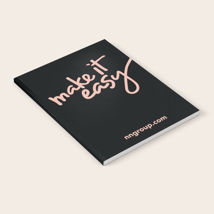 Make It Easy Notebook Gallery Image 1