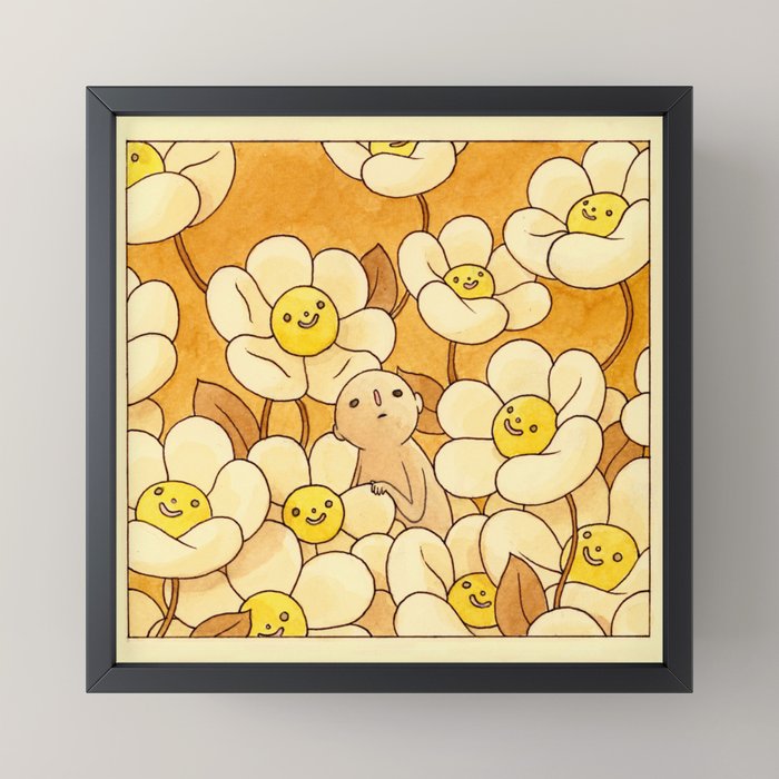 Watercolor Test (Yellow) Mini Art Print Gallery Image 3