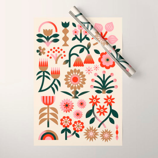 Winter Wrap: White Wrapping Paper Gallery Image 1