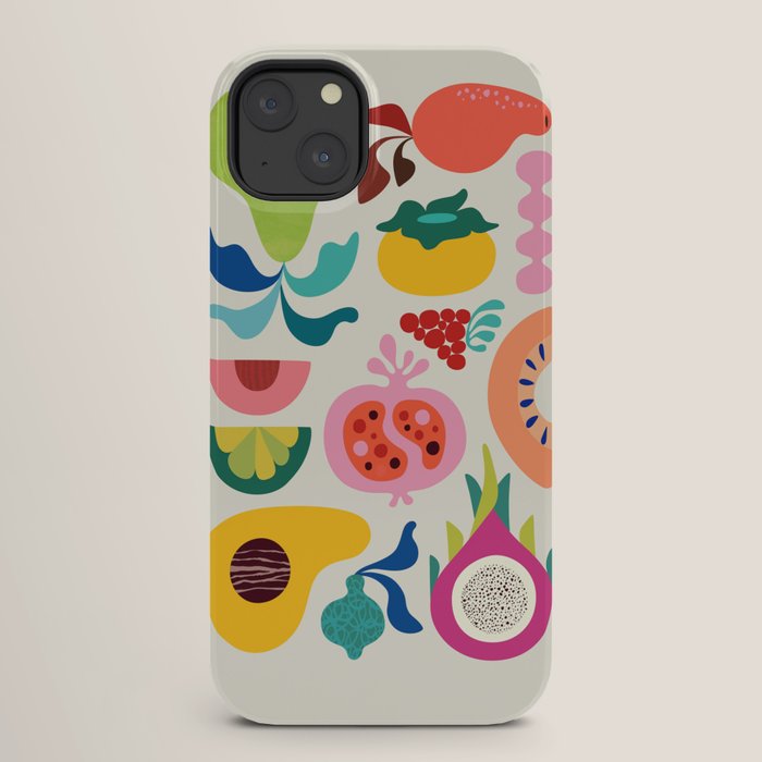 Mid Century Modern Fruits iPhone Case Gallery Image 26