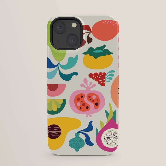 Mid Century Modern Fruits iPhone Case Gallery Image 21