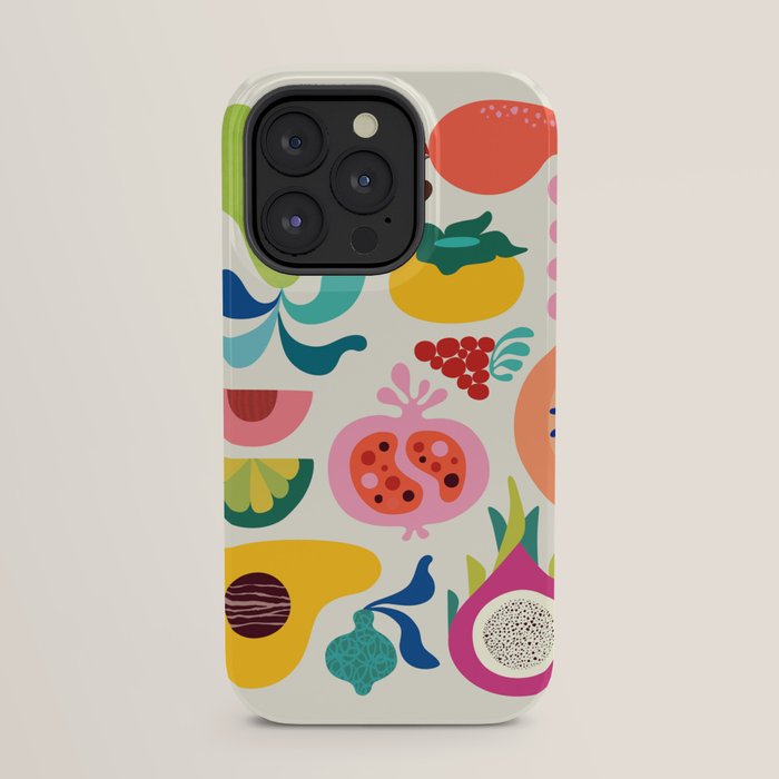 Mid Century Modern Fruits iPhone Case Gallery Image 23