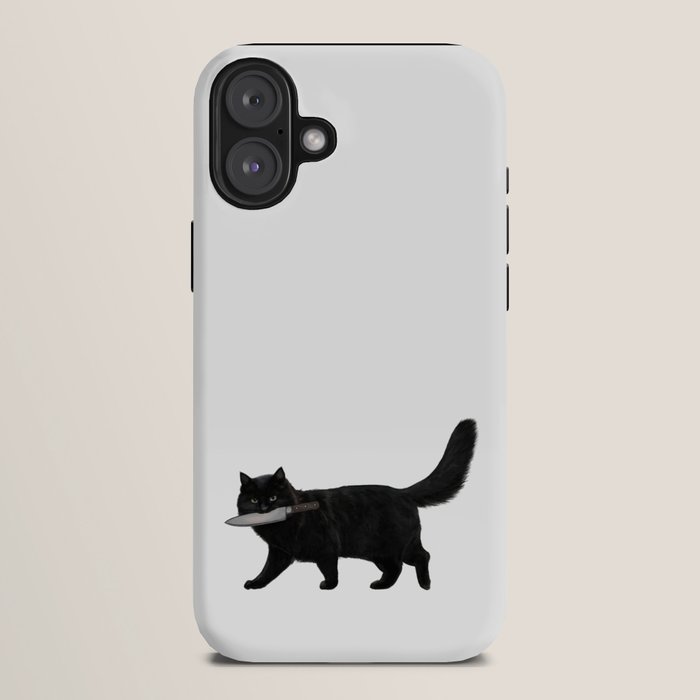 Knife Cat iPhone Case Gallery Image 10