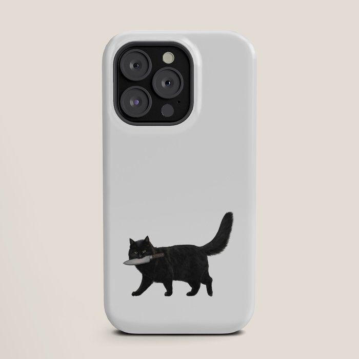 Knife Cat iPhone Case Gallery Image 19