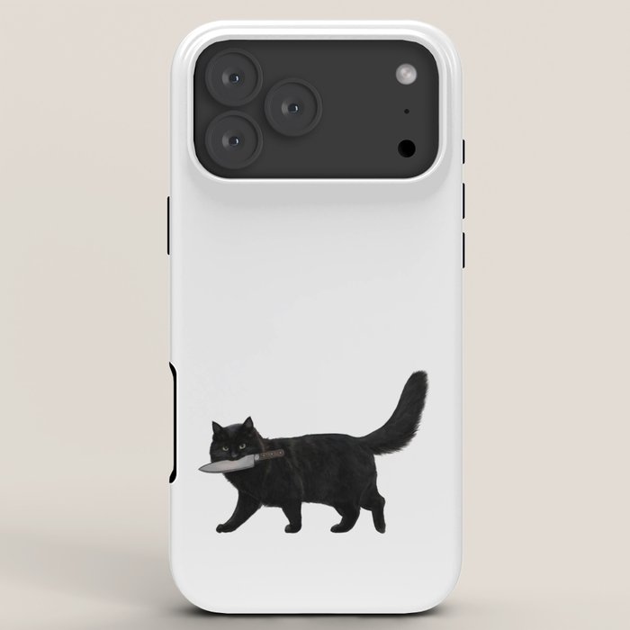 Knife Cat iPhone Case Gallery Image 8