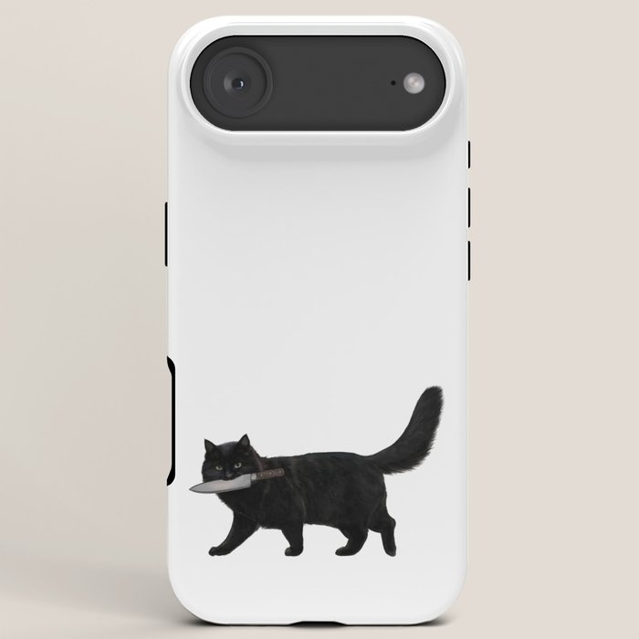 Knife Cat iPhone Case Gallery Image 6