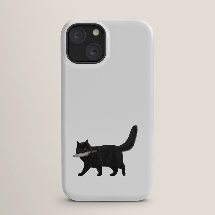 Knife Cat iPhone Case Gallery Image 17