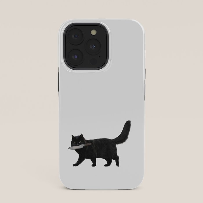 Knife Cat iPhone Case Gallery Image 35