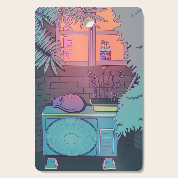 Ramune Cat Cutting Board Gallery Image 1