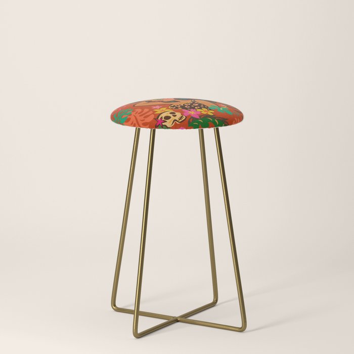 Tropical Tiki Girl Stool Gallery Image 4