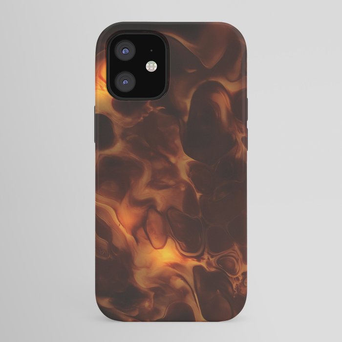 Dark Coffee Tortoiseshell Turtle Pattern iPhone Case Gallery Image 41