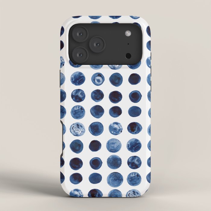 Blueberries | Watercolour Pattern iPhone Case Gallery Image 4