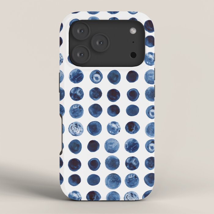 Blueberries | Watercolour Pattern iPhone Case Gallery Image 3