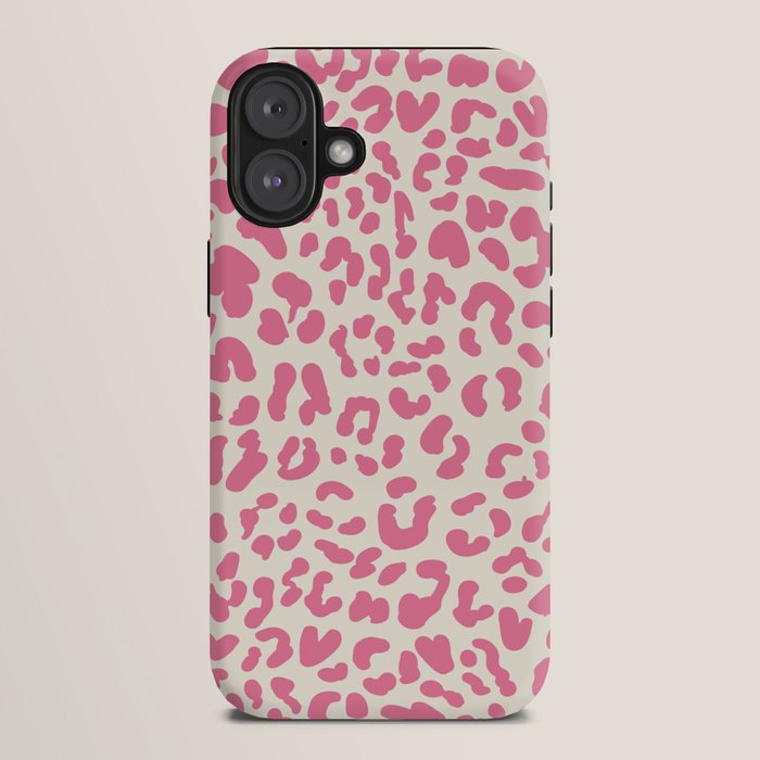 Pink Leopard Print iPhone Case Gallery Image 10