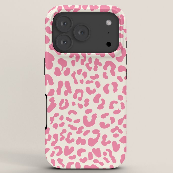 Pink Leopard Print iPhone Case Gallery Image 7