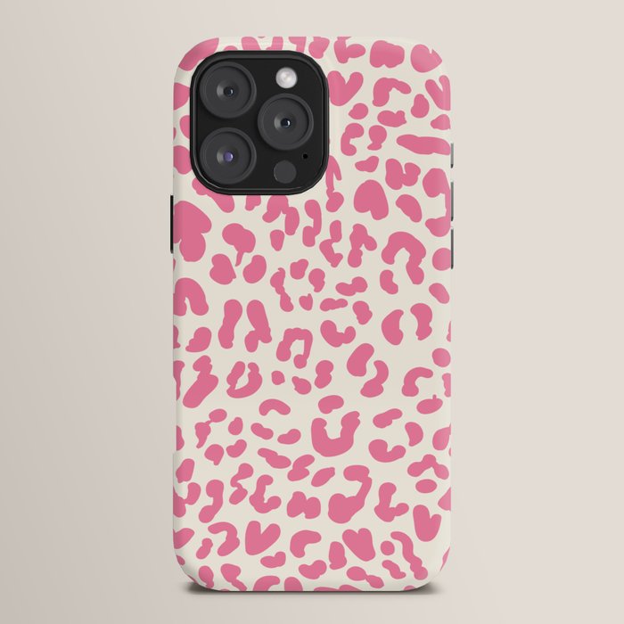 Pink Leopard Print iPhone Case Gallery Image 16