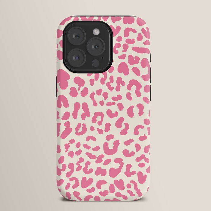 Pink Leopard Print iPhone Case Gallery Image 15