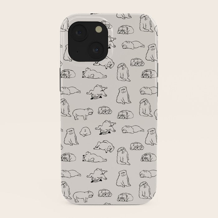 More Sleep English Bulldog iPhone Case Gallery Image 38