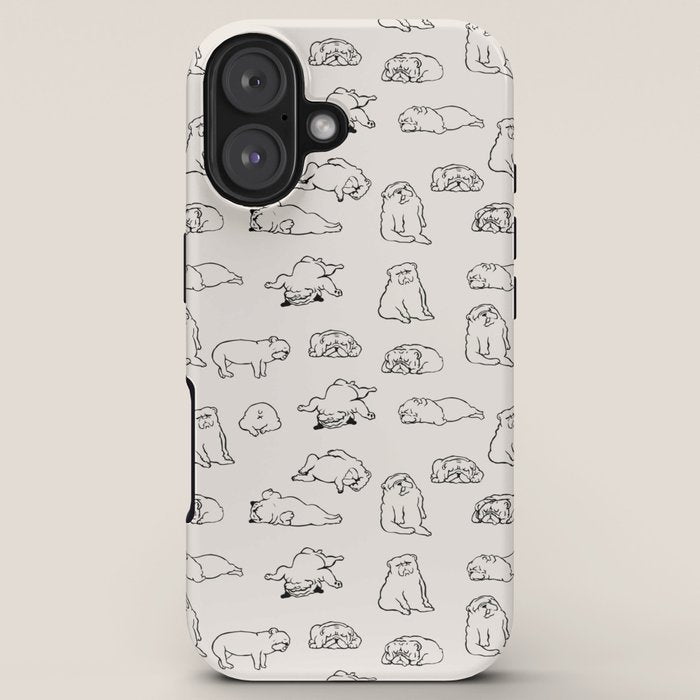 More Sleep English Bulldog iPhone Case Gallery Image 5