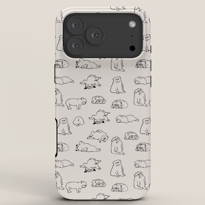 More Sleep English Bulldog iPhone Case Gallery Image 8