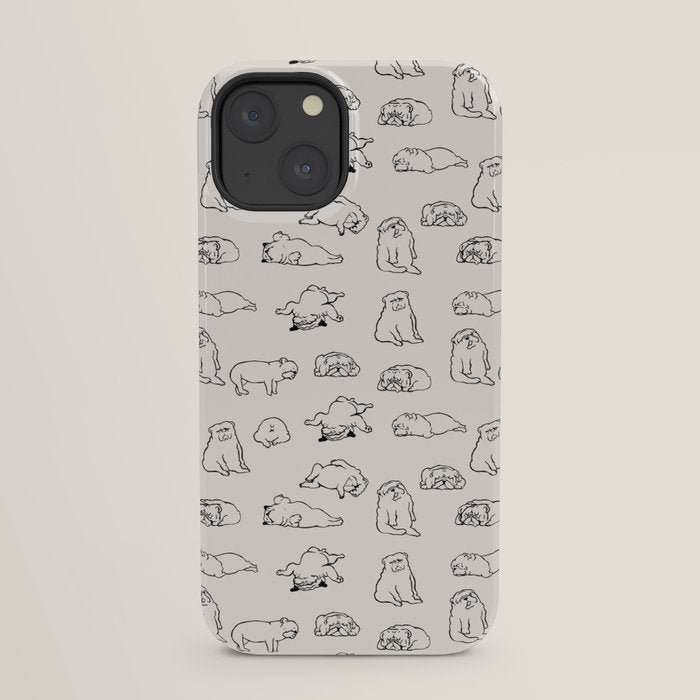 More Sleep English Bulldog iPhone Case Gallery Image 29