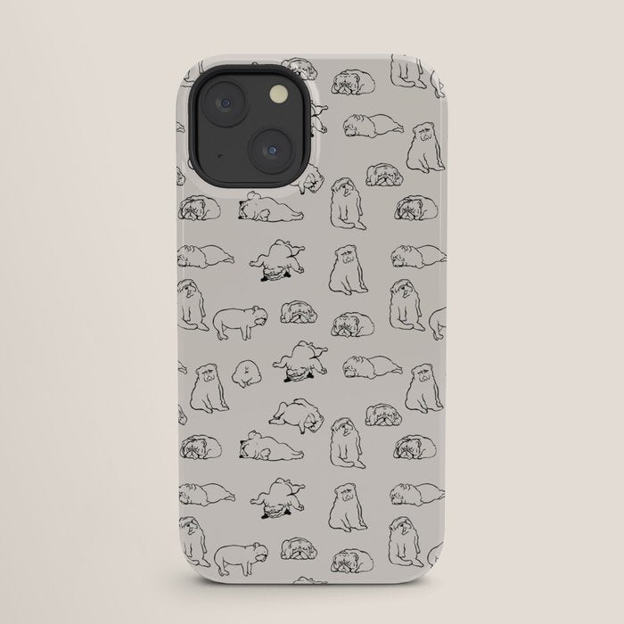 More Sleep English Bulldog iPhone Case Gallery Image 25
