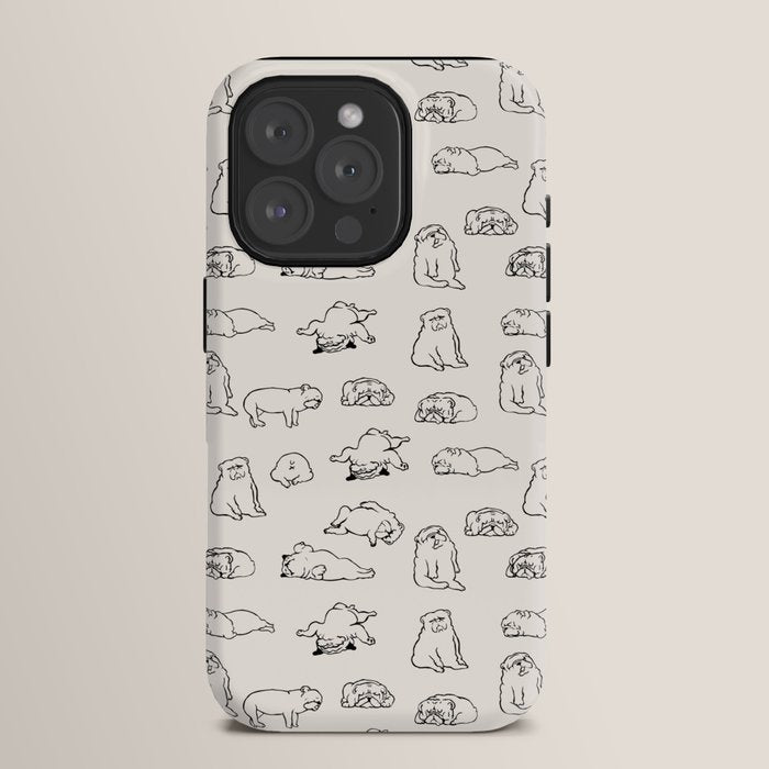 More Sleep English Bulldog iPhone Case Gallery Image 15