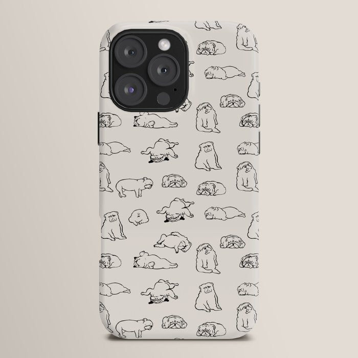 More Sleep English Bulldog iPhone Case Gallery Image 16