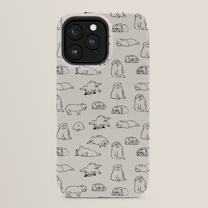 More Sleep English Bulldog iPhone Case Gallery Image 32