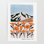 Marin County Print Poster Gallery Image 1