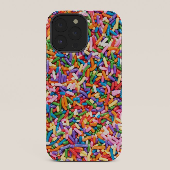Colorful Rainbow Sprinkles | Sweet Candy iPhone Case Gallery Image 36