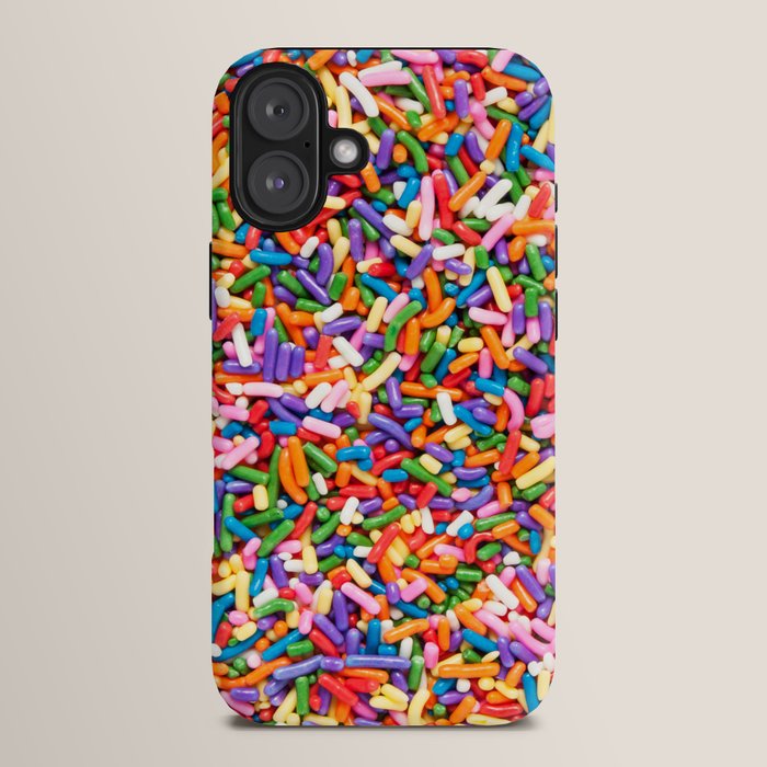 Colorful Rainbow Sprinkles | Sweet Candy iPhone Case Gallery Image 14