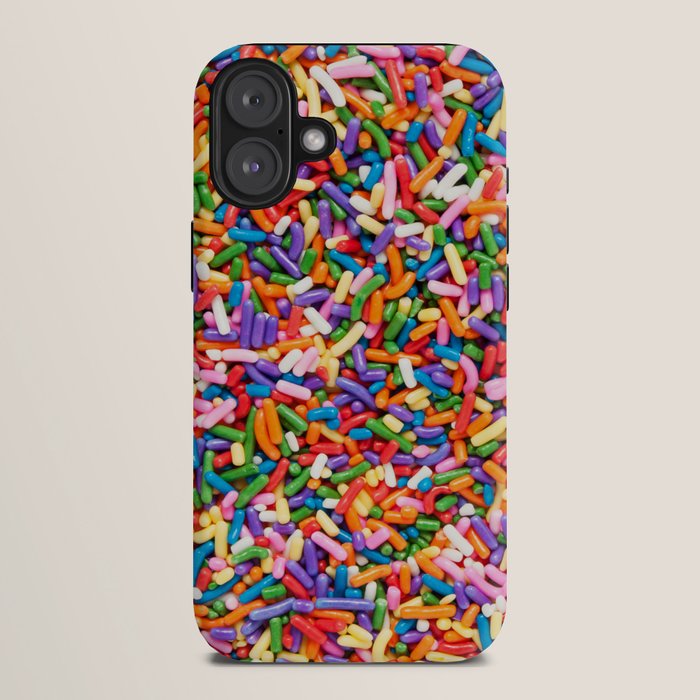Colorful Rainbow Sprinkles | Sweet Candy iPhone Case Gallery Image 10