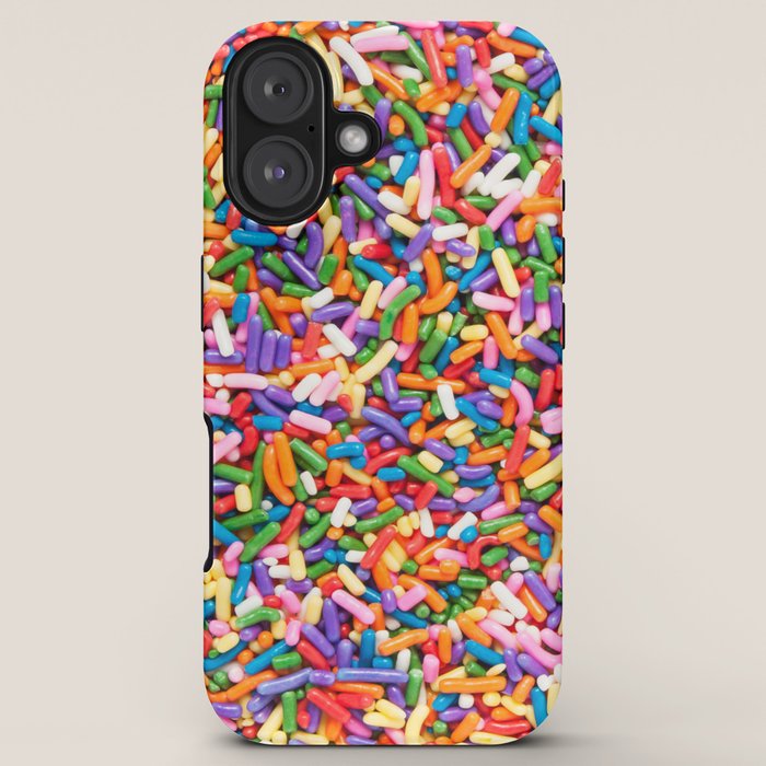 Colorful Rainbow Sprinkles | Sweet Candy iPhone Case Gallery Image 5
