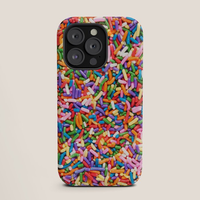 Colorful Rainbow Sprinkles | Sweet Candy iPhone Case Gallery Image 19