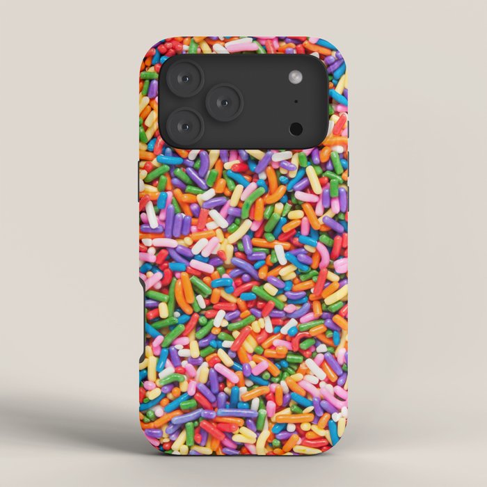 Colorful Rainbow Sprinkles | Sweet Candy iPhone Case Gallery Image 4